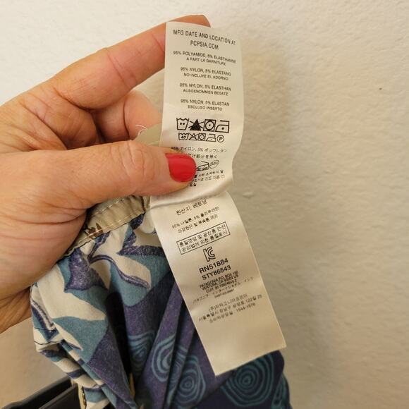 PATAGONIA Stretch Wavefarer Swim Boardshorts 21" In Blue UPF Size 35 - Picture 8 of 9